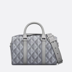Dior Lingot 26 Bag Dior Gray Cd Diamond Canvas