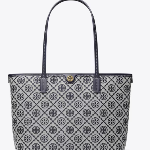 Tory Burch SMALL MONOGRAM ZIP TOTE