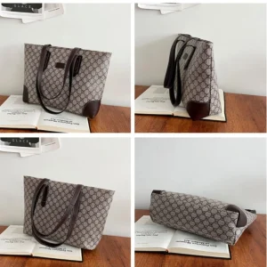 Alternative view of Gucci GG Canvas Leather Dark Brown
