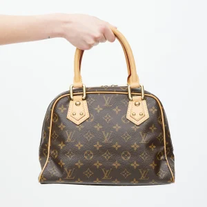 Alternative view of LV Brown & Gold Manhattan Monogram Bag