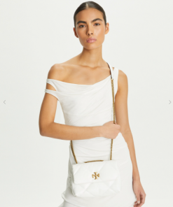 Alternative view of TORY BURCH SMALL KIRA DIAMOND CONVERTIBLE SHOULDER BAG