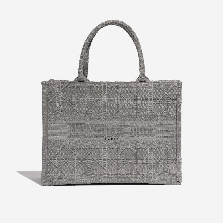 Dior Book Tote Medium Canvas Grey