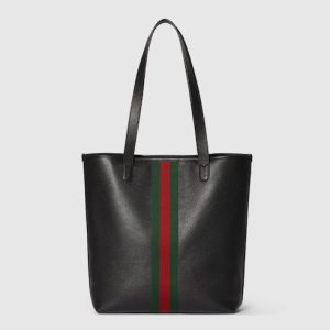 GUCCI Ophidia Medium Tote Black Soft