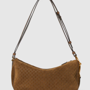 Gucci Half Horsebit medium brown shoulder bag