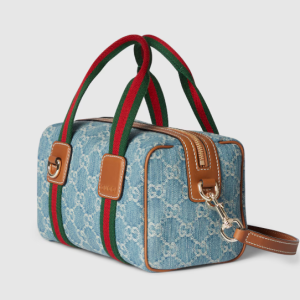 Gucci Mini GG blue and white GG denim bag