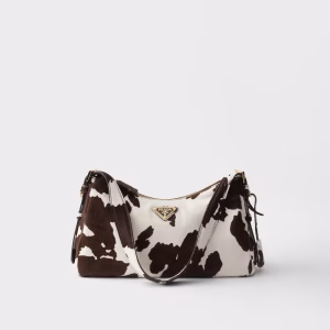Prada Aimèe Medium Printed Leather Shoulder Bag
