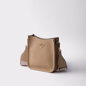 Prada Mini Leather Shoulder Bag Side
