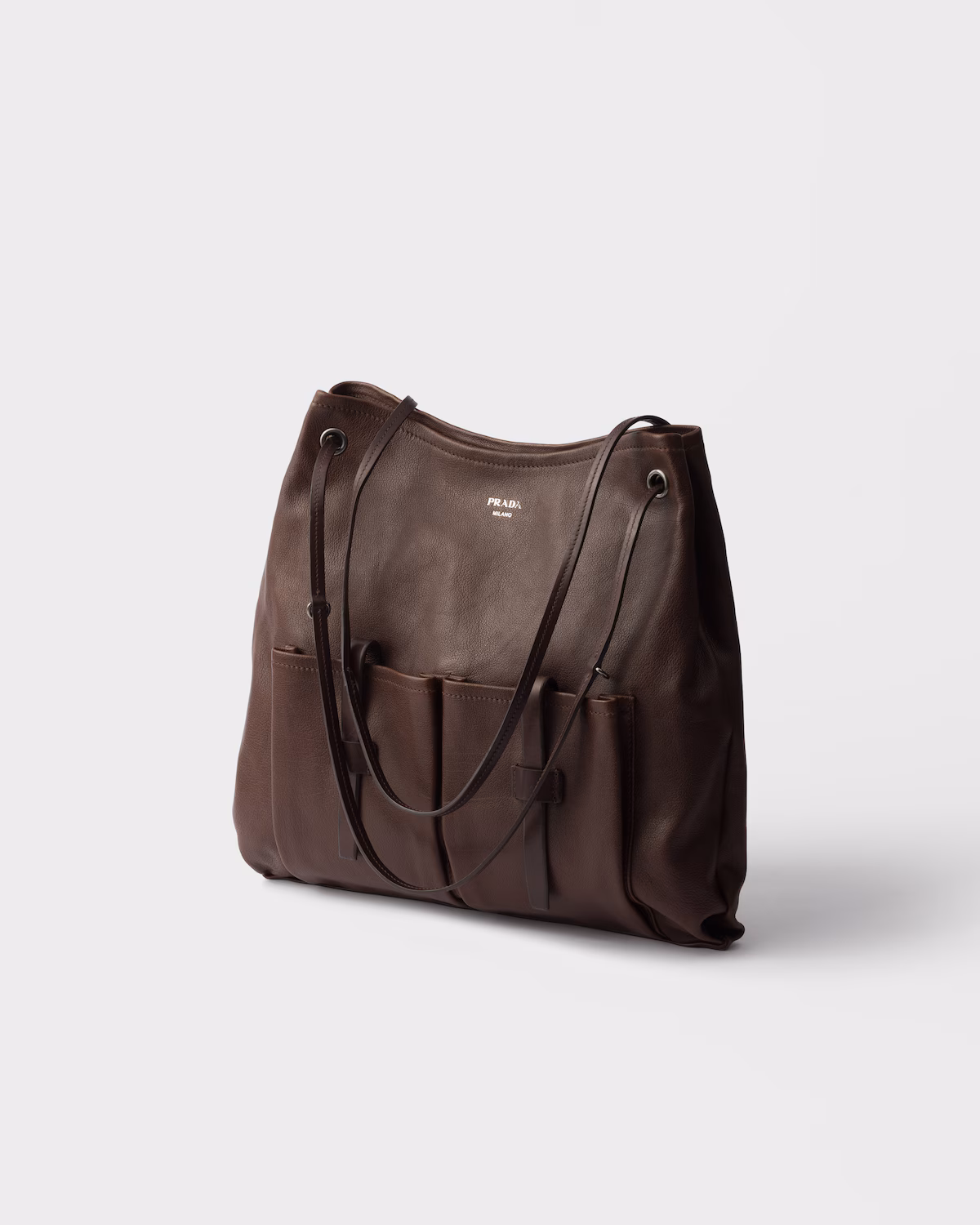 Prada Route Large Pure Leather